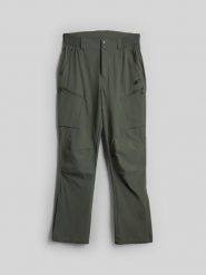 4F Spodnie trekkingowe szybkoschnące damskie - khaki M. Brązowe spodnie materiałowe damskie 4f, l, bez wzorów, z materiału. Za 299.99 zł.