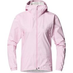 Kurtka przeciwdeszczowa damska L.I.M Proof Jacket. Czerwone kurtki damskie Haglöfs, l, bez wzorów, bez kaptura. Za 850.00 zł.