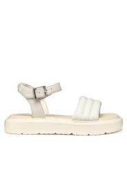 Geox Sandały J Kodette Gir J55DBA 000BC C1058 S Écru. Sandały dziewczęce Geox, ze skóry, bez zapięcia. Za 149.99 zł.