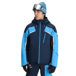 Kurtka narciarska męska Spyder Leader. Czarne kurtki męskie Spyder, na zimę, m, bez wzorów, sportowe, bez kaptura. Za 2,599.99 zł.