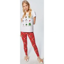 Piżama - Czerwony. Piżamy damskie marki Cropp. W wyprzedaży za 39.99 zł.