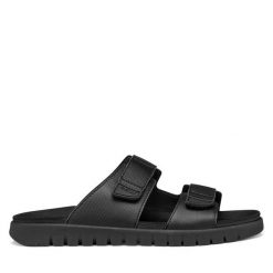 Klapki Geox. Czarne klapki męskie Geox. Za 399.99 zł.