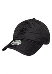 Czapka New Era Wmns Padded 9Twenty Neyyan Damskie. Czarne czapki i kapelusze damskie New Era, bez wzorów, z materiału. Za 203.99 zł.