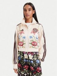 Adidas Bluza Adidas X Farm Rio Premium KZ5539 Kremowy Regular Fit. Białe bluzy damskie Adidas, m, bez wzorów, z syntetyku, bez kaptura. Za 949.99 zł.