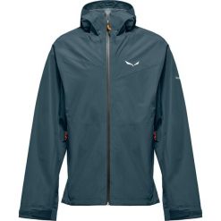 SALEWA Kurtka męska PUEZ AQUA 4 PTX 2.5L M JACKET pond blue/0910-L. Niebieskie kurtki męskie Salewa, l, bez wzorów, z materiału, bez kaptura. Za 575.30 zł.
