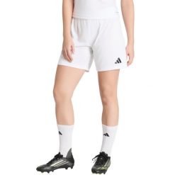 Spodenki krótkie damskie adidas Entrada 26. Białe szorty sportowe damskie Adidas, bez wzorów, z materiału, sportowe, na fitness i siłownię, climacool (adidas). Za 60.99 zł.