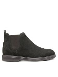 Geox Sztyblety U Ottavio U16DCC 00022 C6024 Brązowy ciemny. Brązowe botki męskie Geox, bez wzorów, ze skóry, bez zapięcia. Za 569.99 zł.