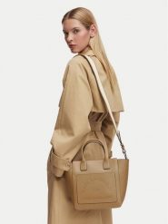 KARL LAGERFELD Torebka B3W30093 Beżowy. Brązowe torebki do ręki damskie KARL LAGERFELD, bez wzorów, ze skóry, bez dodatków. Za 1,099.00 zł.