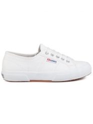Superga Tenisówki 2750 Efglu S009VH0 Biały. Białe trampki i tenisówki damskie Superga, bez wzorów, ze skóry, bez zapięcia. Za 189.99 zł.