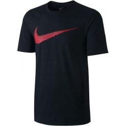Nike Koszulka M Nsw Tee Hangtag Swoosh Black Sport Red M. T-shirty i topy dla dziewczynek marki Nike. Za 89.00 zł.