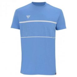Koszulka T-shirt tenisowa męska Tecnifibre Team Tech Tee. Niebieskie koszulki sportowe męskie TECNIFIBRE, m, bez wzorów, bez kołnierzyka, bez ramiączek, tenisowe. Za 232.00 zł.