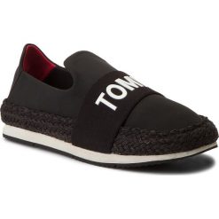 Espadryle TOMMY JEANS - Hybrid Slip On EN0EN00096 Black 990. Espadryle damskie marki Tommy Jeans. W wyprzedaży za 279.00 zł.