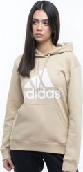 Adidas Bluza damska adidas Essentials Big Logo Regular Fleece Hoodie beżowa IR9330 M. Brązowe bluzy damskie Adidas, m, bez wzorów, bez kaptura. Za 224.45 zł.