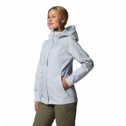 Kurtka przeciwdeszczowa damska Columbia Arcadia II Jacket. Niebieskie kurtki damskie Columbia, bez wzorów, bez kaptura. Za 389.85 zł.