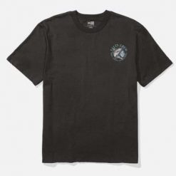 Koszulka Salty Crew Reel Fly Czarna. Czarne koszulki sportowe męskie SALTY CREW, bez wzorów, bez kołnierzyka, bez ramiączek. Za 137.00 zł.