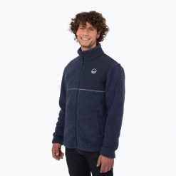 Bluza polarowa męska Wild Country Spotter. Niebieskie bluzy męskie WILD COUNTRY, m, bez wzorów, z polaru, bez kaptura. Za 359.99 zł.