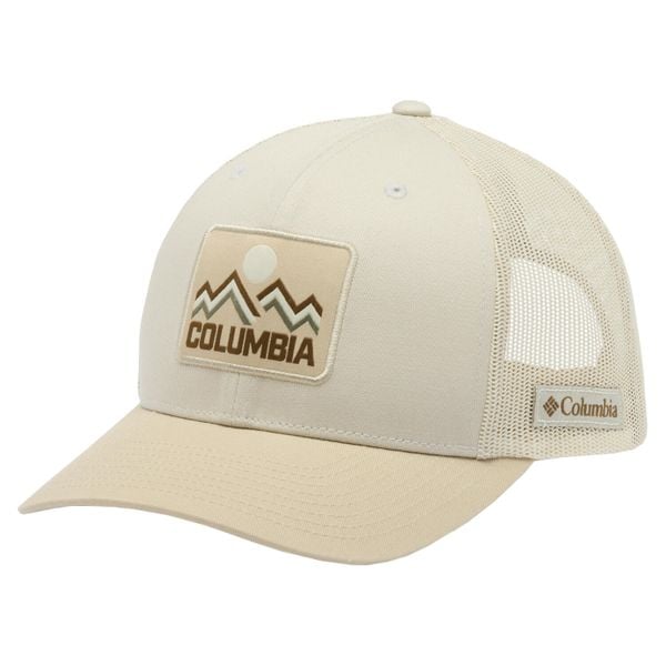 Czapka z daszkiem męska Mesh Snap Back Hat. Brązowe czapki i kapelusze męskie Columbia, na lato, bez wzorów, z bawełny, sportowe. Za 99.99 zł.