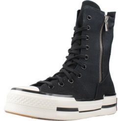 Tenisówki Converse Model Chuck 70 Plus Xhi Kolor Czarny. Czarne trampki i tenisówki damskie Converse, bez wzorów, z tkaniny, bez zapięcia. W wyprzedaży za 466.20 zł.