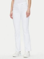 Tommy Hilfiger Jeansy Bootcut Rw White WW0WW44362 Biały Regular Fit. Białe jeansy damskie Tommy Hilfiger. Za 309.99 zł.