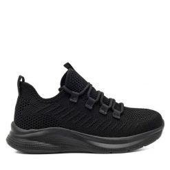 Sneakersy Sprandi. Czarne trampki i tenisówki chłopięce Sprandi, bez wzorów, bez zapięcia. Za 69.99 zł.