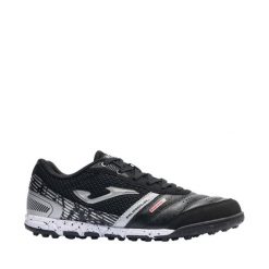 Buty męskie piłkarskie Joma Mundial Turf 2601. Czarne buty sportowe męskie Joma, bez zapięcia, do piłki nożnej. Za 228.99 zł.