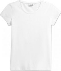 4f T-Shirt 4F H4L22-TSD353 10S H4L22-TSD353 10S biały XS. Białe t-shirty damskie 4f, l, bez wzorów, bez kołnierzyka. Za 40.27 zł.