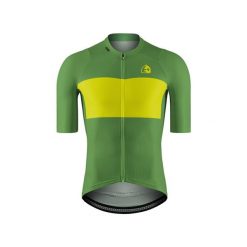 Koszulka Etxeondo Biko. Zielone koszulki sportowe męskie ETXEONDO, l, bez wzorów, bez kołnierzyka, bez ramiączek, na fitness i siłownię. Za 439.00 zł.