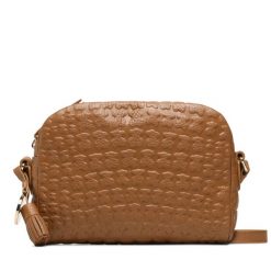 Torebka TOUS. Brązowe listonoszki damskie tous, bez wzorów, bez dodatków. Za 559.99 zł.