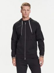 BOSS Bluza C-Spence 109 50543427 Czarny Regular Fit. Czarne bluzy męskie Boss, m, bez wzorów, z bawełny, bez kaptura. Za 719.99 zł.