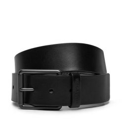 Pasek Męski Tommy Hilfiger. Czarne paski damskie Tommy Hilfiger, bez wzorów. Za 159.99 zł.