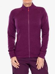 Bluza rozpinana damska Rab Nexus Jacket. Fioletowe bluzy damskie RAB, l, bez wzorów, z materiału, bez kaptura. Za 406.45 zł.