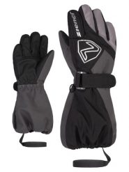 Rękawiczki dziecięce Ziener Lauro AS Glove Junior. Szare rękawiczki dziecięce Ziener, bez wzorów, z materiału. Za 174.35 zł.