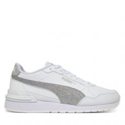 Damskie buty sportowe z niską cholewką Puma SoftFoam+. Białe obuwie sportowe damskie Puma, bez wzorów, na fitness i siłownię. Za 251.00 zł.