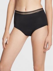 Chantelle Majtki menstruacyjne Period C16L70 Czarny. Czarne figi damskie Chantelle, l, bez wzorów, z syntetyku. Za 149.99 zł.