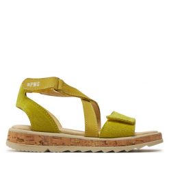 Sandały Primigi. Żółte sandały dziewczęce Primigi, bez zapięcia. Za 209.99 zł.
