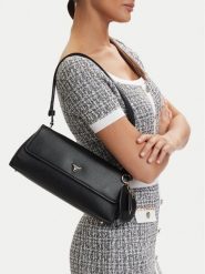 Guess Torebka Isobel HWBG99 32210 Czarny. Czarne torebki do ręki damskie Guess, z aplikacjami, ze skóry, bez dodatków. Za 324.99 zł.
