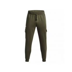 Spodnie Męskie Joggery Under Armour. Zielone spodnie sportowe męskie Under Armour, m, bez wzorów, z bawełny, do biegania. Za 276.85 zł.