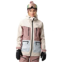 Damska kurtka narciarska Colourwear W Transfer. Brązowe kurtki damskie Colourwear, bez wzorów, bez kaptura, narciarskie. Za 1,091.00 zł.