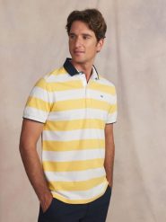 Koszulka Polo Męska TBS Govanpol. Białe koszulki polo męskie TBS, na lato, m, bez wzorów, z bawełny, biznesowe, bez ramiączek. Za 299.00 zł.