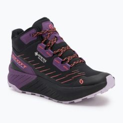 Buty do biegania damskie SCOTT Kinabalu 3 Mid Gore-Tex. Fioletowe obuwie sportowe damskie Scott, bez wzorów, z gore-texu, do biegania. Za 689.99 zł.