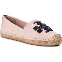 Espadryle TORY BURCH - Elisa Logo Flat Espadrille 38031 Sea Shell Pink/Perfect Navy 964. Espadryle damskie marki Tory Burch. W wyprzedaży za 459.00 zł.