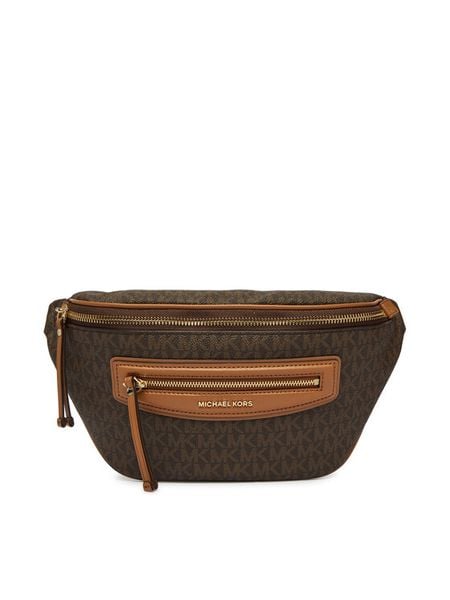 MICHAEL Michael Kors Torebka Jet Set 30S6GTVM8B Brązowy. Brązowe torebki do ręki damskie MICHAEL Michael Kors, bez wzorów, ze skóry, bez dodatków. Za 836.99 zł.
