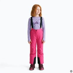 Spodnie narciarskie dziecięce KADVA Moky JR WP 8K/5K. Czerwone spodnie sportowe dla dziewczynek KADVA, na jesień, bez wzorów, z materiału, narciarskie. Za 189.99 zł.