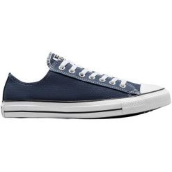 Trampki Converse Chuck Taylor All Star Canvas and Jacquard, Dla obu płci. Niebieskie trampki męskie Converse, bez wzorów, retro, bez zapięcia. Za 356.05 zł.