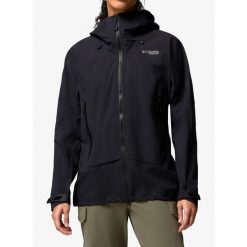 Kurtka z membraną damska Columbia Saudan Pro 3L Shell. Czarne kurtki damskie Scarpa, trekkingowe. Za 1,217.99 zł.