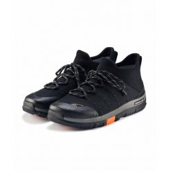 Buty turystyczne damskie wodoodporne Brubeck TREK MERINO. Czarne obuwie sportowe damskie Brubeck, bez wzorów, z wełny, trekkingowe. Za 499.00 zł.
