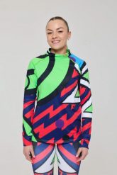 Damska koszulka termoaktywna Fresh Prince X. Zielone koszulki sportowe damskie OOSC, s, bez wzorów, z materiału, bez kołnierzyka, bez ramiączek, na fitness i siłownię. Za 269.99 zł.