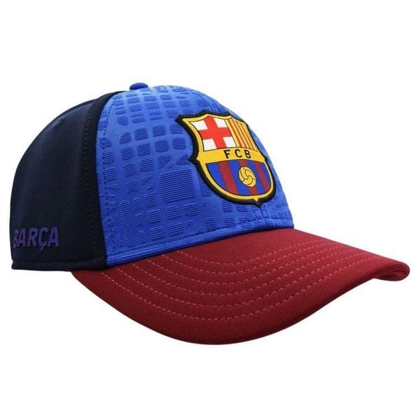 Męska Czapka Z Daszkiem Estadium. Czarne czapki i kapelusze męskie FC Barcelona, bez wzorów, z materiału. Za 194.99 zł.