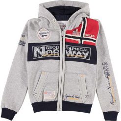 Bluza "Flyer" w kolorze szarym. Bluzy dla chłopców marki Geographical Norway Kids & Ladies. W wyprzedaży za 98.95 zł.