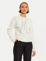 Marciano Guess Sweter 4BGR15 5786Z Écru Regular Fit. Swetry damskie Marciano Guess, s, z aplikacjami, z syntetyku, bez kołnierzyka, bez ramiączek, bez kaptura. Za 529.99 zł.